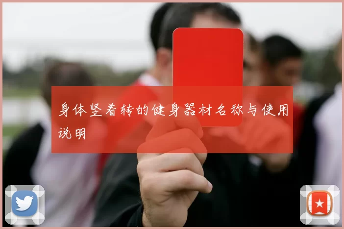 身体竖着转的健身器材名称与使用说明