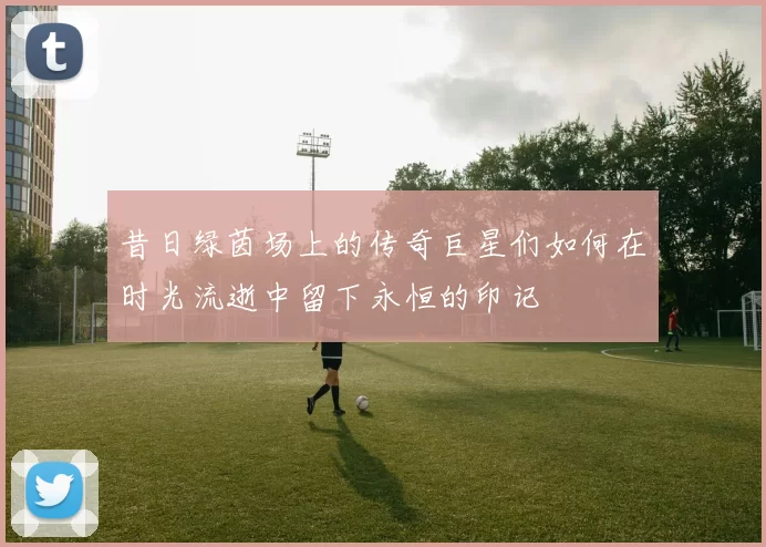 昔日绿茵场上的传奇巨星们如何在时光流逝中留下永恒的印记