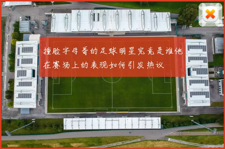 撞脸字母哥的足球明星究竟是谁他在赛场上的表现如何引发热议